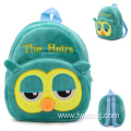 Eco-friendly plush school animal cartoon preschool backpack